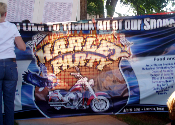 Harley Party Banner