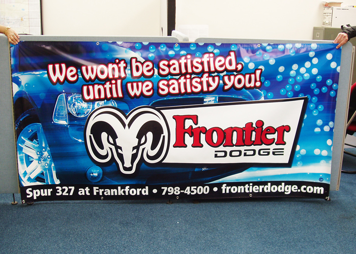 Frontier Dodge Banner