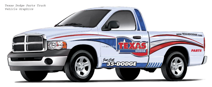 Texas Dodge Parts Truck